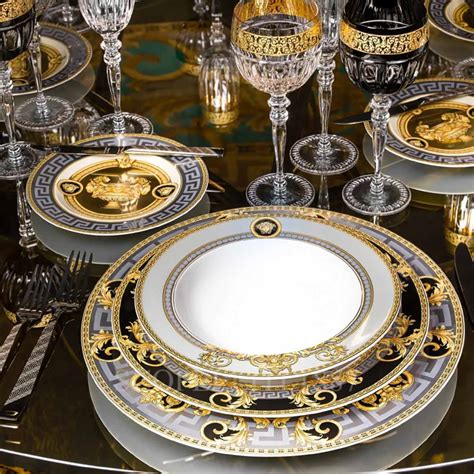 versace flatware set|versace dinner set price.